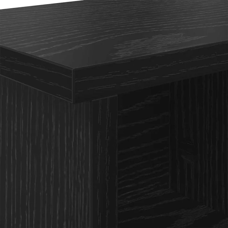 vidaXL Wandmontierter nachttisch Schwarz Eichen-Optik 50 x 16 x 26 cm 874308 – Bild 8