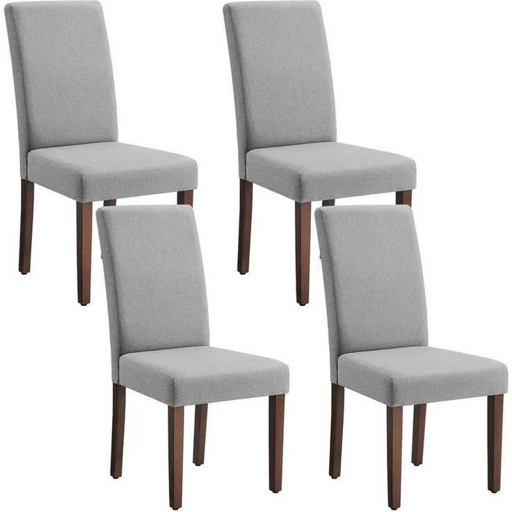 VASAGLE Esszimmerstuhl 2er Set/ 4er Set/ 6er Set Esszimmerstühle, Küchenstuhl (Set, 4 St), Parsons-Stil, 58 x 48 x 99 cm, stuhl bis 120 kg