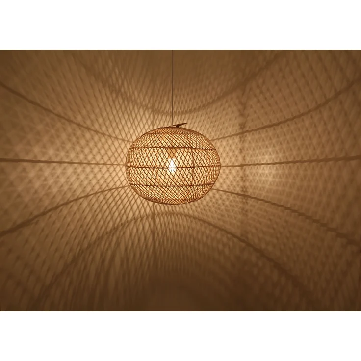 Rattan Lampe Ramia – Bild 8