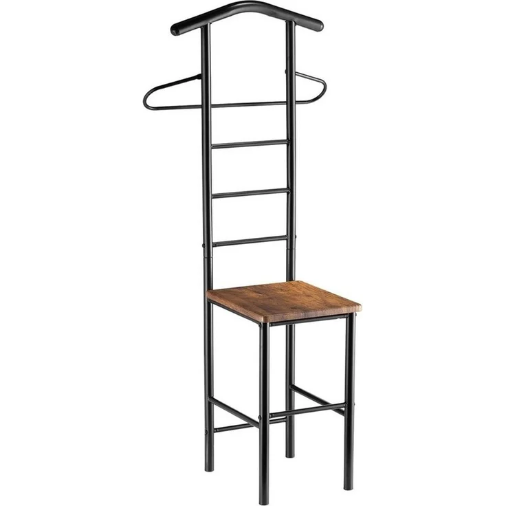 CARO-Möbel Herrendiener JIVO, Herrendiener Kleider Ständer Stummer Diener Kleiderbutler Garderobe St