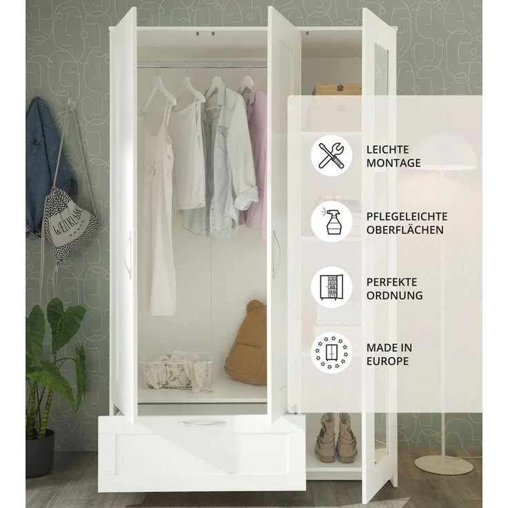 Kleiderschrank HALIFAX – Bild 3