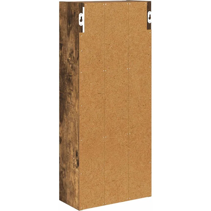 vidaXL Badezimmer-Wandschrank Geräucherte Eiche 30 x 14 x 70 cm 889331 – Bild 6