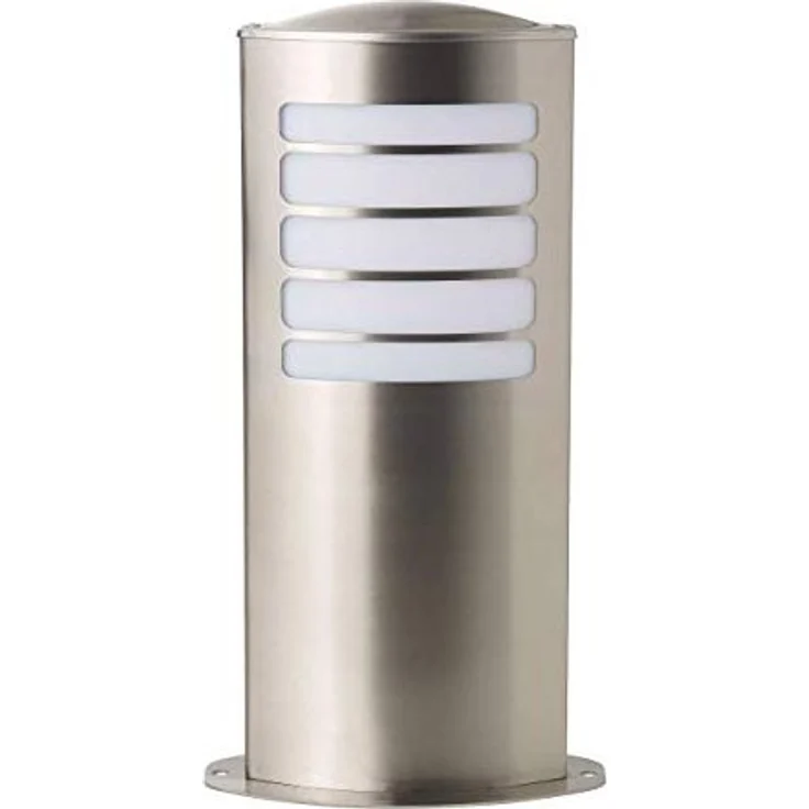 Brilliant Leuchten No. 47684-82 Aussensockeleuchte Todd E27 IP44 edelstahl – Bild 1