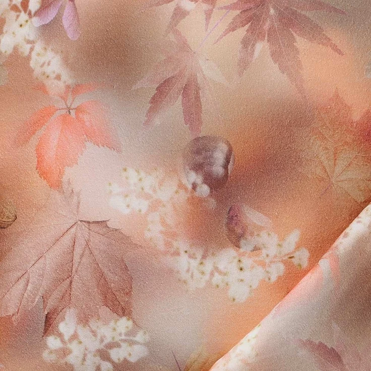 Estella Bettwäsche Chestnut 4452 980 Bernstein Kuschelflanell 155 x 220 + 80 x 80 cm – Bild 3