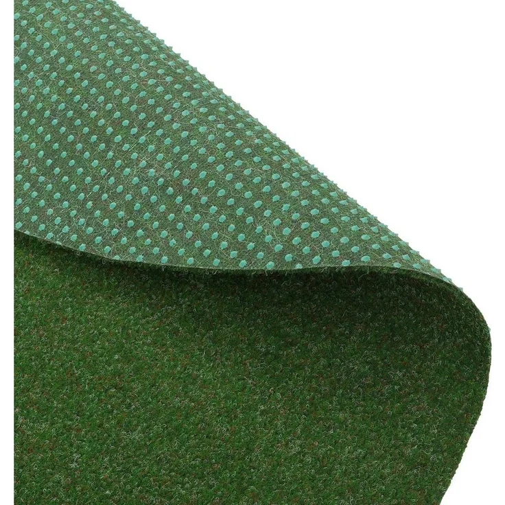 Snapstyle Rasenteppich Kunstrasen Rasenteppich mit Noppen Kingston Rund, Rund, Höhe: 7 mm – Bild 2