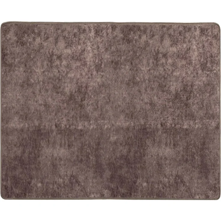 vidaXL Teppichläufer MARSA Grau 100 x 80 cm Polyester und PVC 42023190 – Bild 2