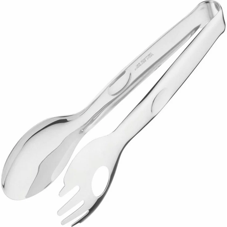 WESTMARK Salatbesteck Salat-/Servierzange, Länge: 22 cm, Rostfreier Edelstahl, Greifling – Bild 5