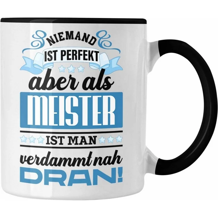 Trendation Tasse Trendation - Meisterprüfung Bestanden Geschenke Meister Prüfung Tasse