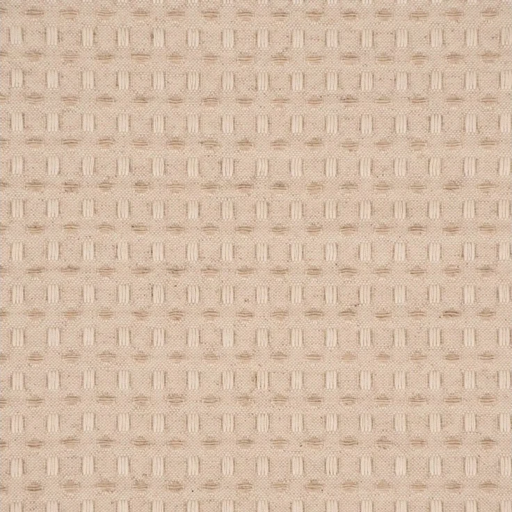 SCHÖNER LEBEN. Vorhang SCHÖNER LEBEN. Vorhang Baumwollstoff Reliefstruktur natur 245cm, Ösen, blickdicht, Baumwolle, handmade – Bild 3