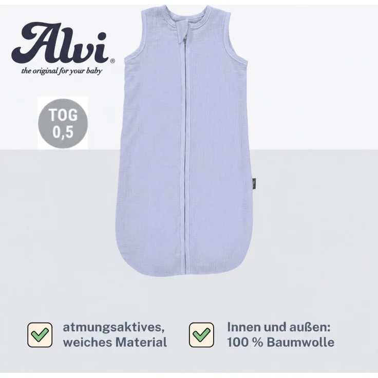 Alvi Mull-Schlafsack Exklusiv – Bild 4