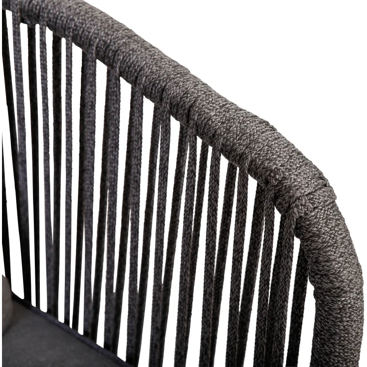 greemotion Stapelsessel Calgary, Gartenstuhl, komfortabel, Aluminium, inkl. Kissen, silber/grau – Bild 6