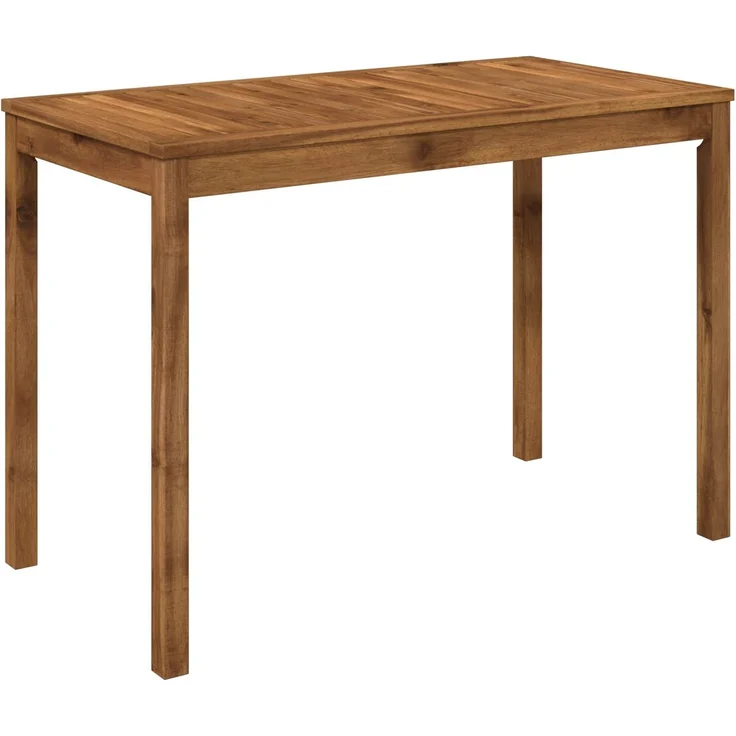 vidaXL Gartentisch LAREN Natur 108,5 x 55 x 75 cm Massivholz Akazie 901249 – Bild 2