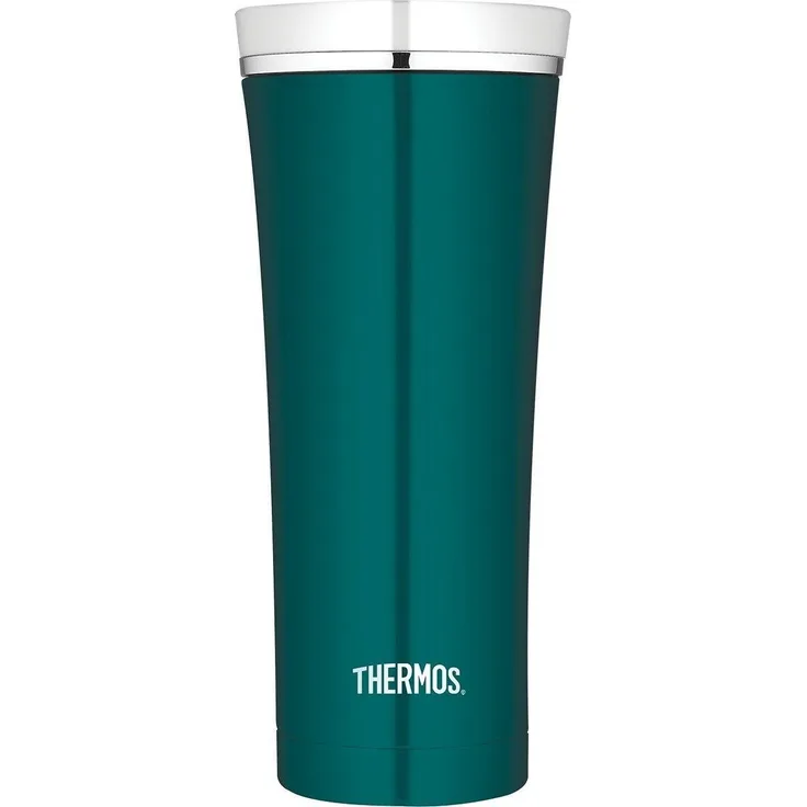 THERMOS 4004. 255. 047 Coffee-to-Go Thermobecher Premium, Edelstahl Teal 0,47 l
