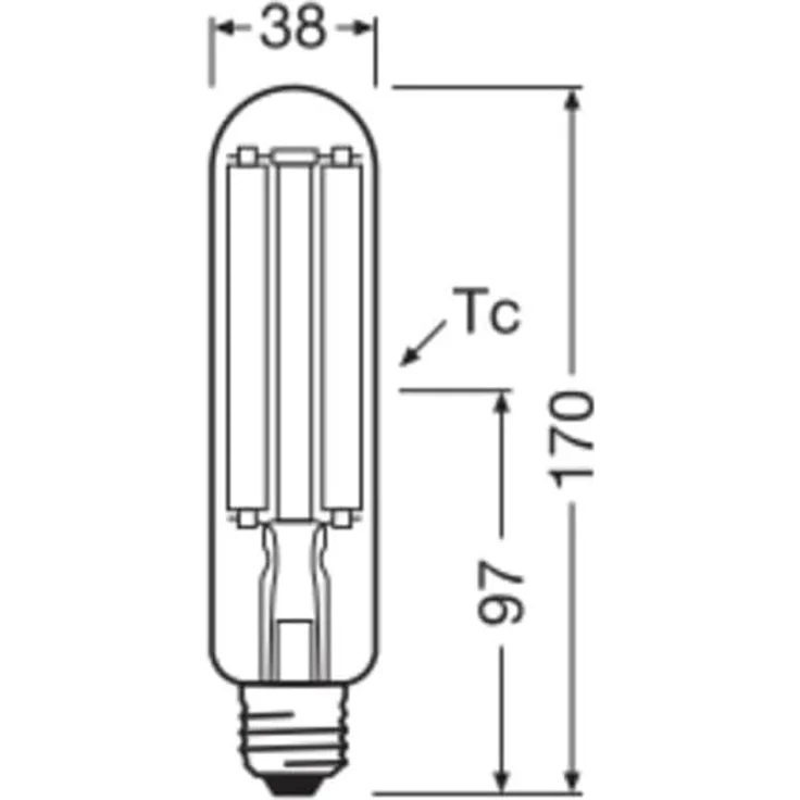 LEDVANCE NAV LED GLÜHFADEN V 4000LM 21W 740 E27 – Bild 6