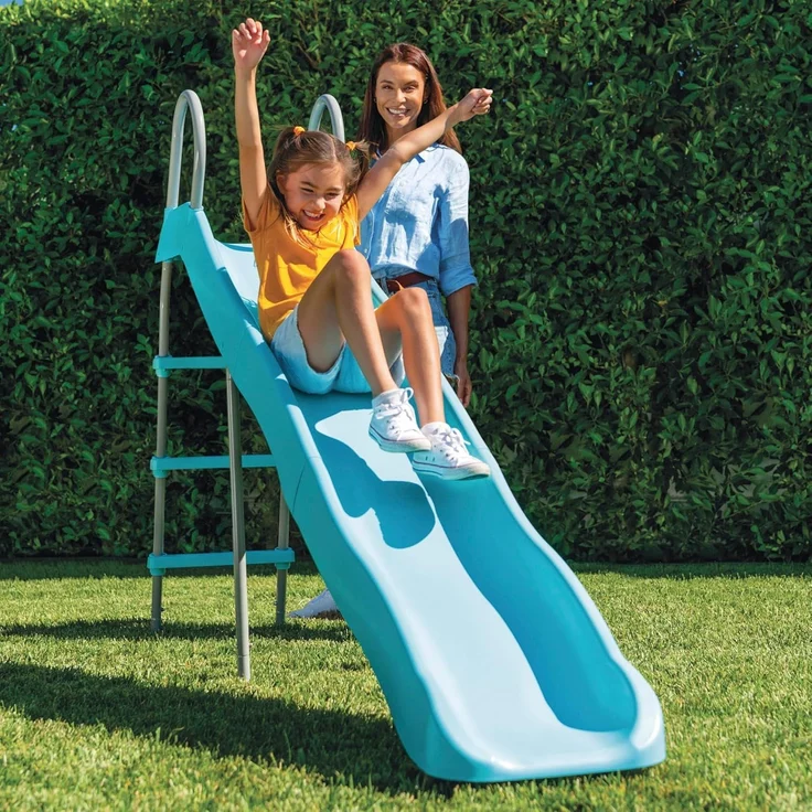 INTEX Freistehende Rutsche INTEX Himmelblau 2,44 m PP und Stahl 42035646 – Bild 3