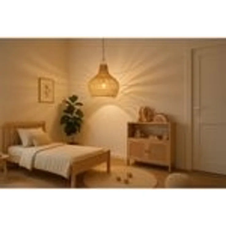 Rattan Lampe Mamuju – Bild 9