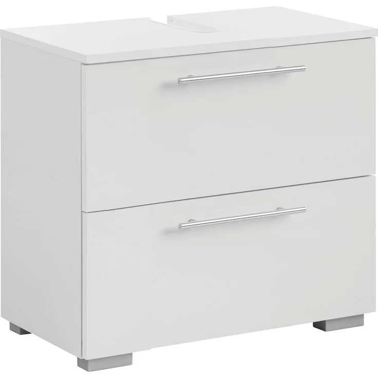 Schildmeyer Waschbeckenunterschrank Carlos 148593, weiß, 60,2 x 59,1 x 35 cm