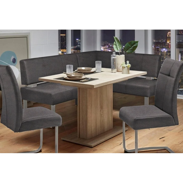 Home affaire Eckbank Rab, in 2 Breiten (180 oder 200 cm), Bezug in verschiedenen Qualitäten – Bild 1