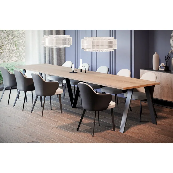 XXL Esstisch Lungo 130-405 ausziehbar