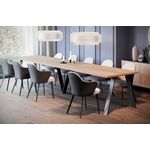 XXL Esstisch Lungo 130-405 ausziehbar