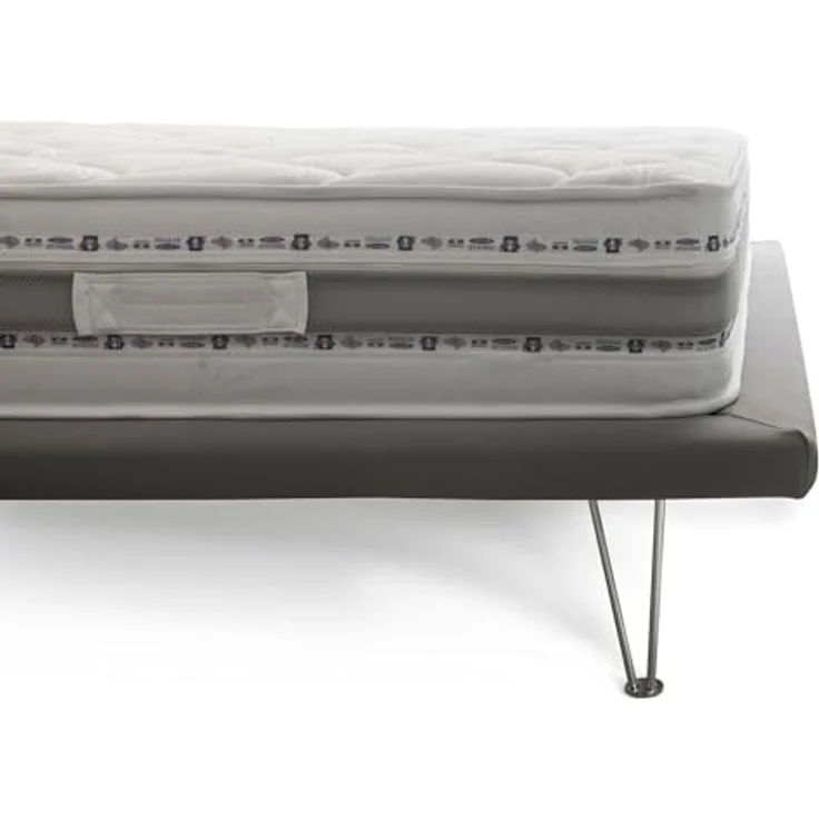 Talamo Italia - Sveva-Doppelmatratze, herausnehmbare Memory-Schaum- und Waterfoam-Matratze, 100 % Made in Italy, milbenhemmend und hypoallergen, 180 x 200 x 21 cm – Bild 6