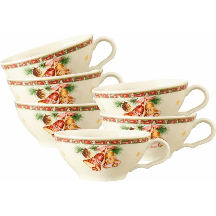 Seltmann Weiden Marieluise Weihnachtsnostalgie Teetasse 130 ml 6er Set – Bild 1