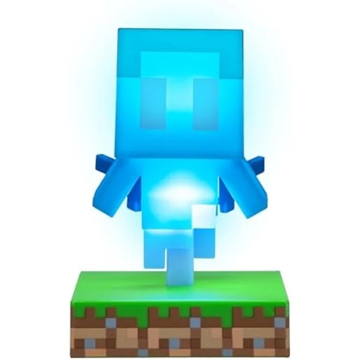 Minecraft Paladone Allay freistehende Schreibtischleuchte, Spielzimmer-Dekoration und Merchandise für Jungen und Mädchen, Nachtlicht-Geschenk, Zubehör für Spielzimmer und Schlafzimmer – Bild 1
