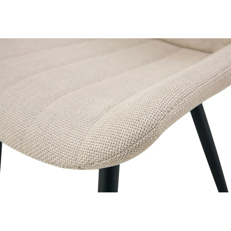 Stuhl 2er Set Helsinki Stühle in Creme - gemütliches Design - Top Qualität B/H/T: 53x86x59 cm – Bild 8