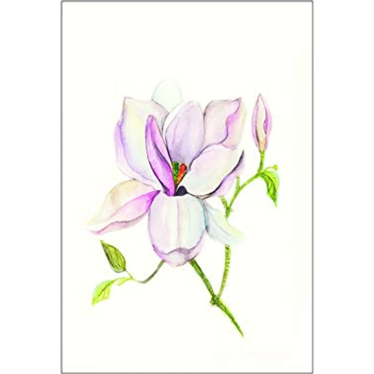 Komar Magnolia Shine Wandbild, hochwertiger Kunstdruck auf Premium-Poster Fotopapier, ohne Rahmen, 30 x 40 cm – Bild 1
