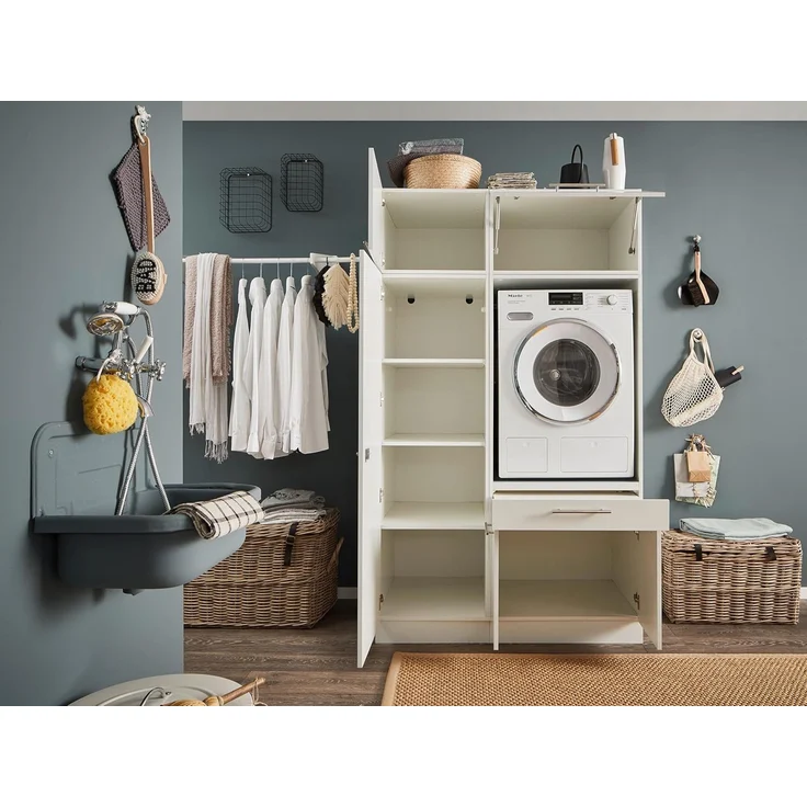 Laundreezy Mehrzweckschrank-Set LAUNDREEZY LDSK7, Breite 117,5 cm – Bild 4