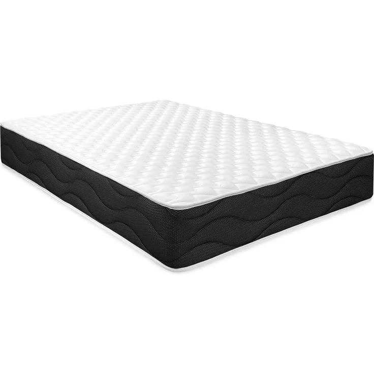 Homey Viskoelastische Matratze Sleep Pro wendbar (Winter-Sommer), Härtegrad mittel bis hoch, Dicke 25 cm, milbendicht, antibakteriell und hypoallergen, 105x200 cm