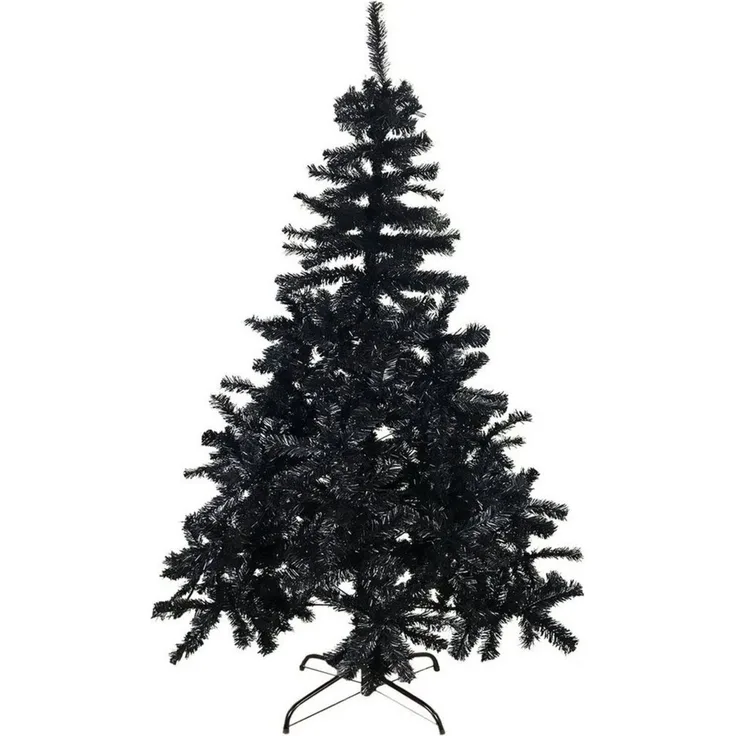Weihnachtsbaum 150 cm inkl Ständer Schwarz