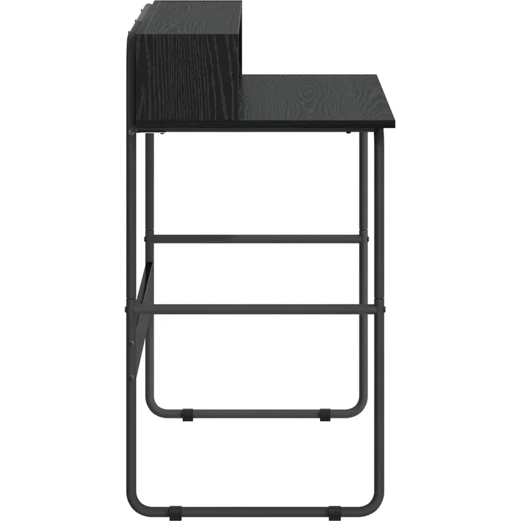 vidaXL Schreibtisch mit Stauraum Schwarz Eichen-Optik 100 x 50 x 91 cm 8008026 – Bild 4
