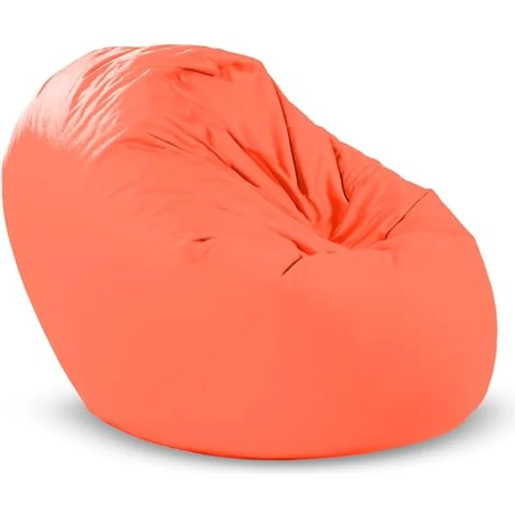 BubiBag Sitzsack für Erwachsene -Indoor Outdoor XL Sitzsäcke, Sitzkissen oder als Gaming Sitzsack, geliefert mit Füllung (125 cm Durchmesser, Sunflower) – Bild 2