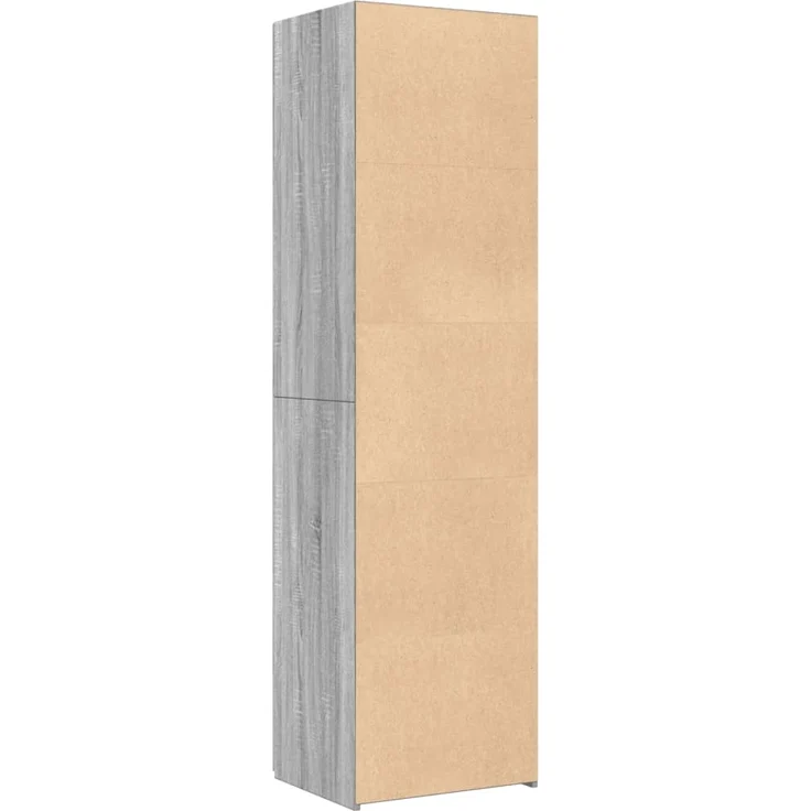 vidaXL Highboard Grau Sonoma 50x42,5x185 cm Holzwerkstoff 3281418 – Bild 5