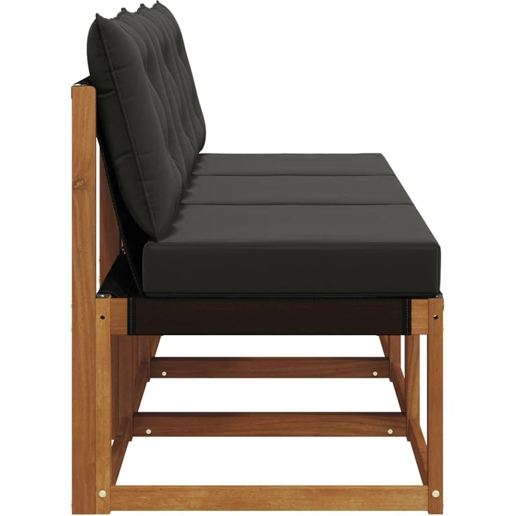 vidaXL Outdoor Mittelsofa 3 stk. 3-Sitzer 900611 – Bild 5