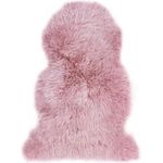 Schaffell natur altrosa, ca 60 x 85 cm