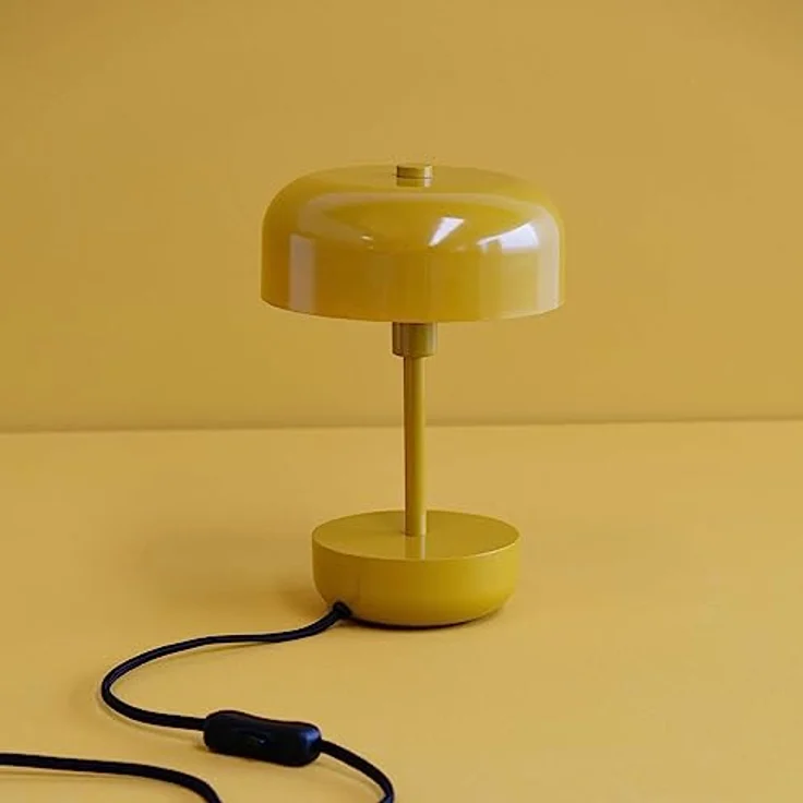 Dyberg Larsen Haipot Curry, Tischlampe G9 mit LED-Technologie für Nachttisch und Schreibtisch – Bild 3