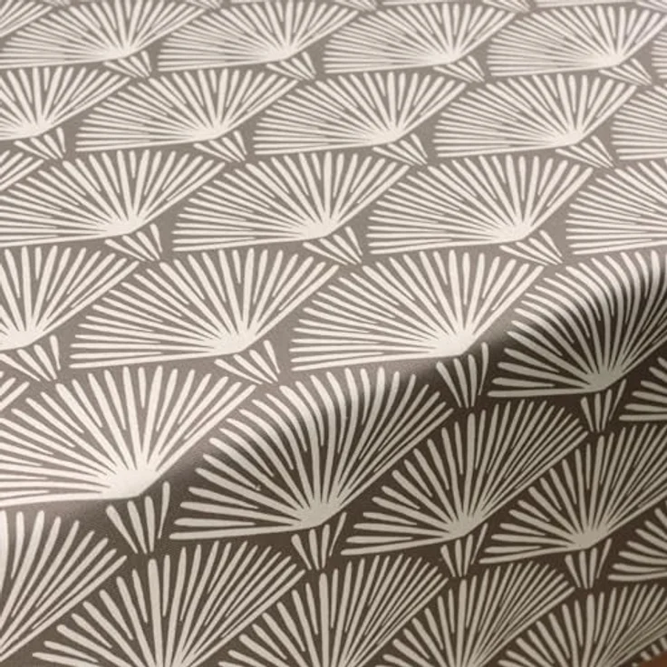 Belum Tischdecke, 140x140 cm, schmutzabweisend, 100 % Baumwolle, harzbeschichtet, kein Wachstuch, Tischdecke mit Baumwolle, wasserdicht, schmutzabweisend, flüssigkeitsabweisend, Braun – Bild 5