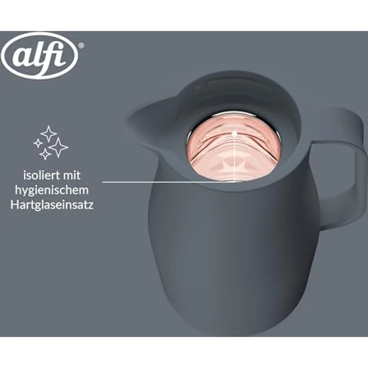 Alfi Isolierkanne Neo stormy grey 1,00l – Bild 6