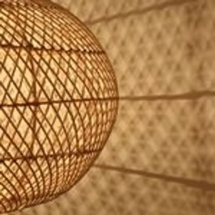 Rattan Lampe Ramia – Bild 4