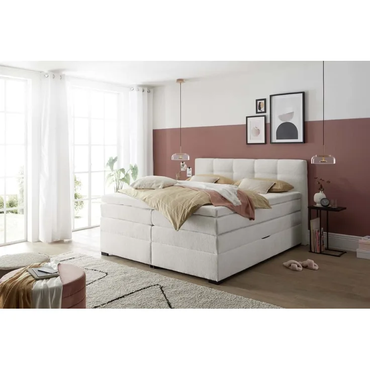 Boxspringbett Fanes von ED Exciting Design mit Bettkasten