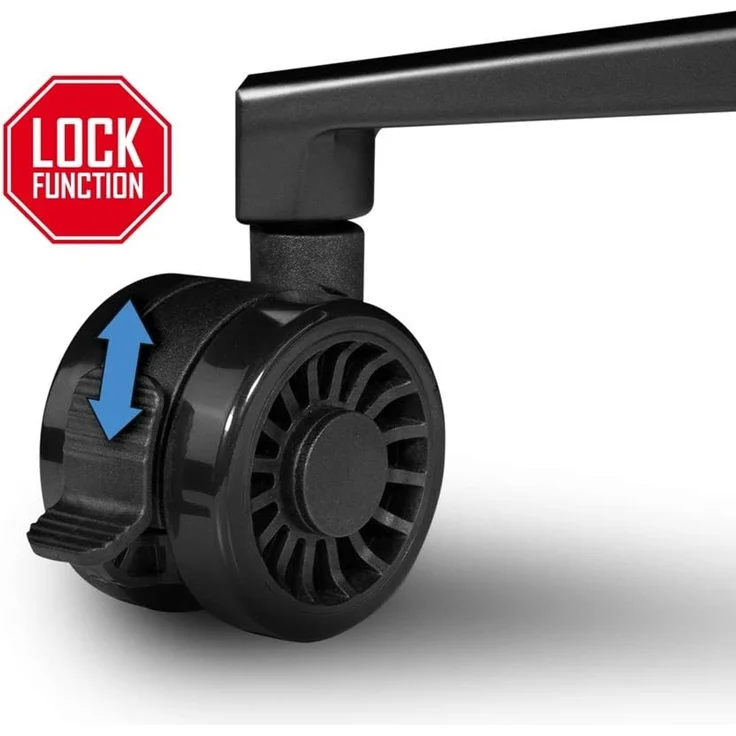 Sharkoon Skiller SGS40 Gaming Stuhl, Schwarz, mit atmungsaktiven Stoff-Überzug, breit – Bild 10