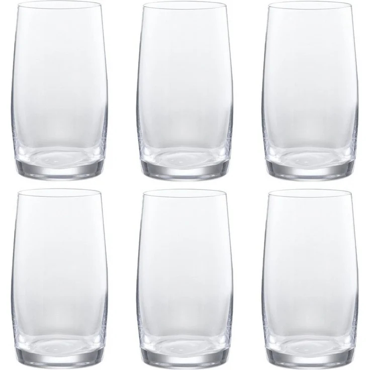 BOHEMIA SELECTION Longdrinkglas SIMPLY, 380 ml Fassungsvermögen, Glas, Spülmaschinengeeignet – Bild 2