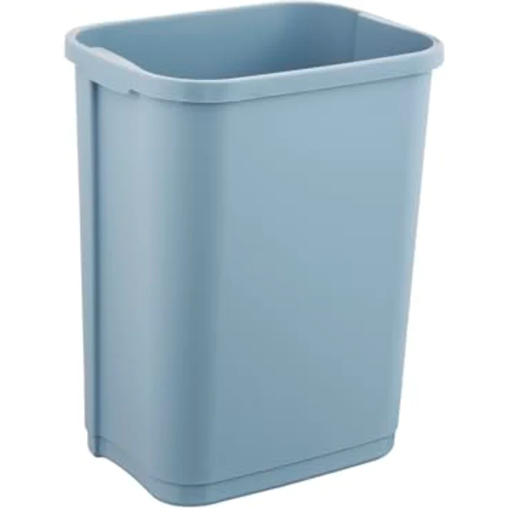 keeeper Mülleimer mit Schwingdeckel, 10 l, 25,5 x 19 x 38 cm, Swantje, Blau (Nordic Blue) – Bild 3