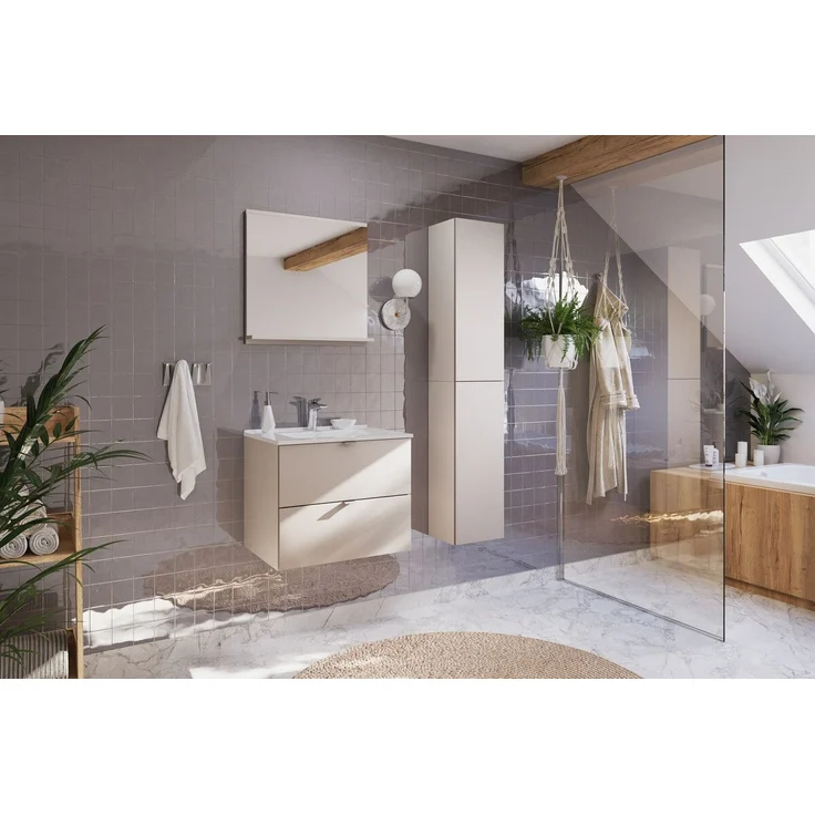 99rooms Dalina Unterschrank Kaschmir 60 cm ohne Waschbecken – Bild 6
