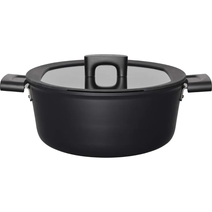Fiskars Hard Face casserole 5 L / 26 cm with lid
