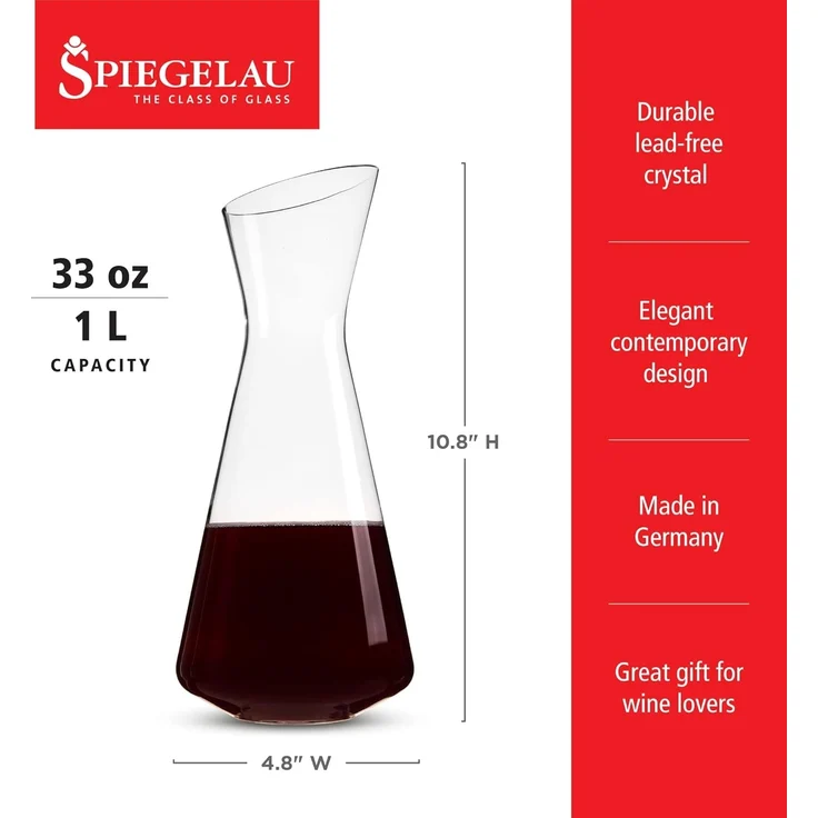 SPIEGELAU 4670157 STYLE Dekanter 1,0 Liter – Bild 4
