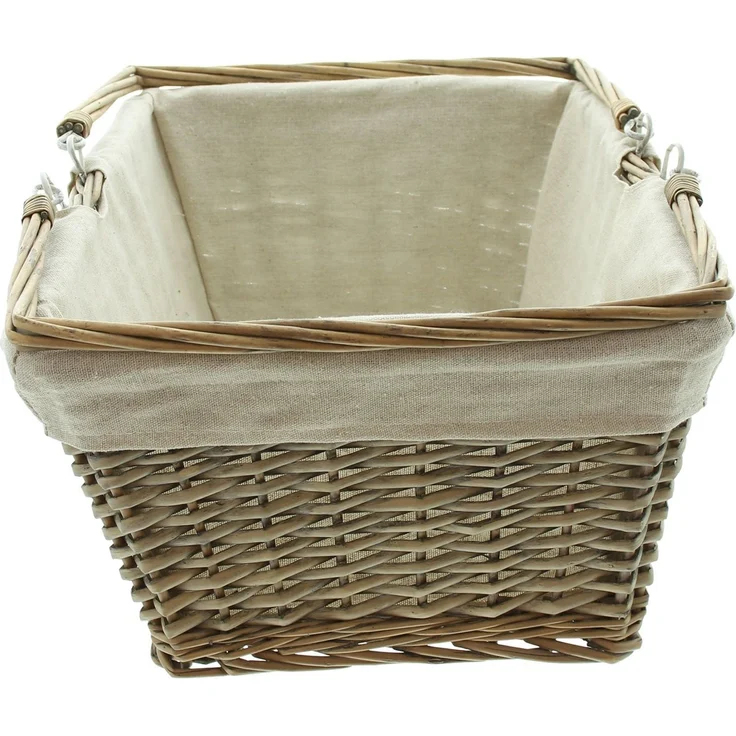 Füllkorb Home Flechtkorb Dekokorb Tischdeko Landhaus Korb Flaschenkorb – Bild 3