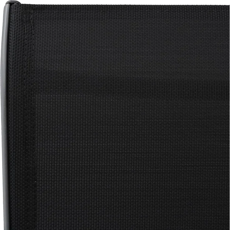 Garten-Barstühle 2 Stk. | Barhocker Schwarz Textilene – Bild 6